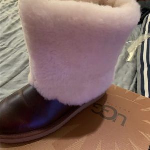 Brown size 9 ugg leather boot ...